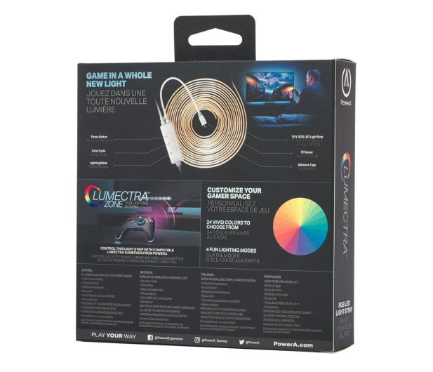 PowerA Lumectra Taśma LED RGB 5,5 m - 1216375 - zdjęcie 4